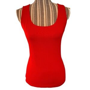 INC International Concepts Red Tank Top